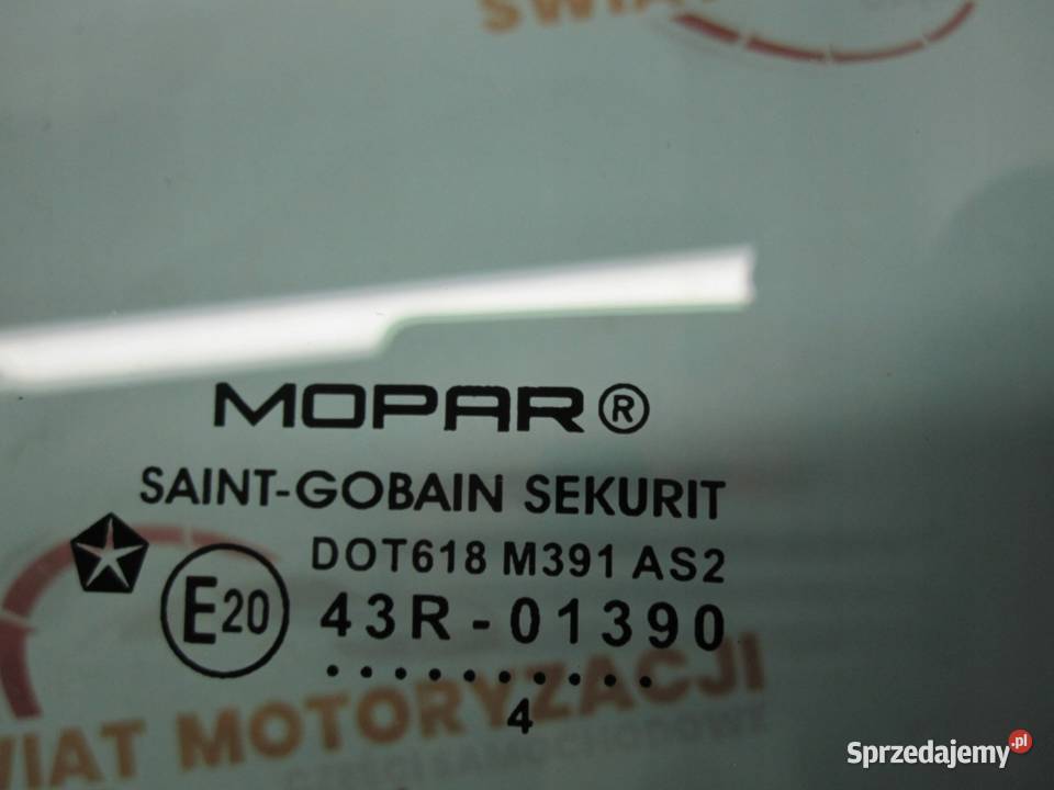 JEEP AVENGER 25r szyba drzwi lewa przód Kielce