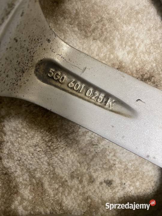 Felgi 5x112 17 vw orginał 5G0 601 025K Złotoryja