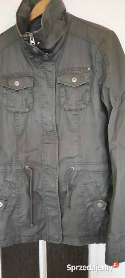 Wiosenna lekka szara kurteczka