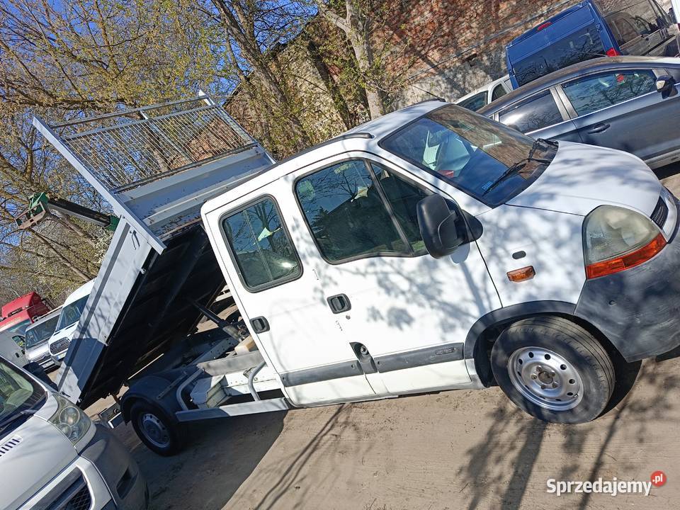 Renault Master 2 2 Wywrotka 7 osobowy Brygadówka manualna