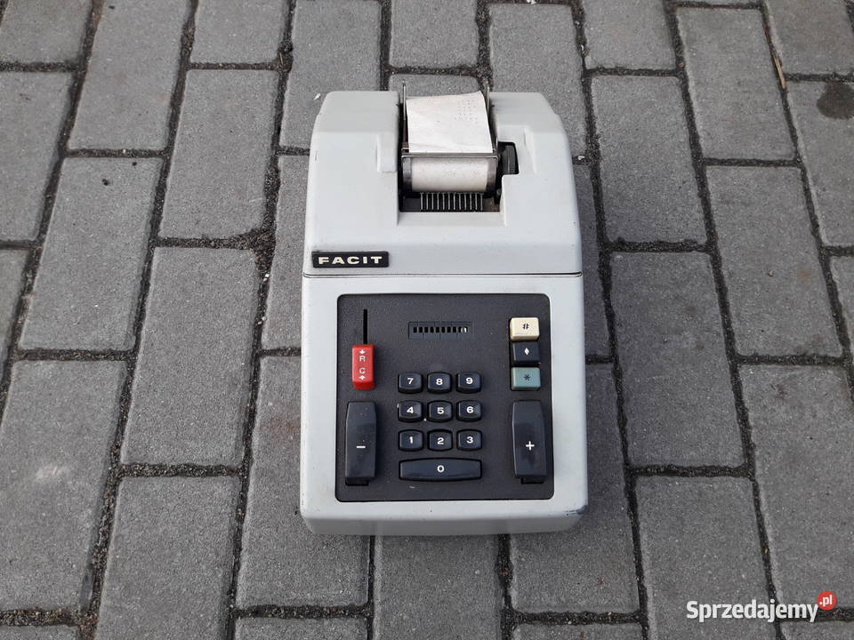 Stara maszynka maszyna do liczenia FACIT Mesko Gdynia