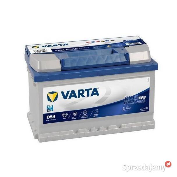 Akumulator VARTA BLUE DYNAMIC EFB D54 65Ah650 A Płock sprzedam