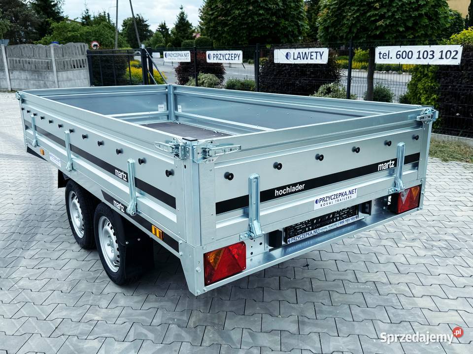 Przyczepa lekka MARTZ HOCHLADER 3002 075T 2w1 Rok produkcji 2024 Kowal