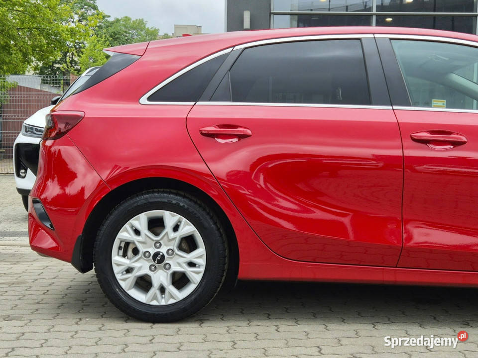 Kia Nowy Ceed 15 TGDI 160 DCT Wersja M Gwarancja czujnik parkowania Łódź