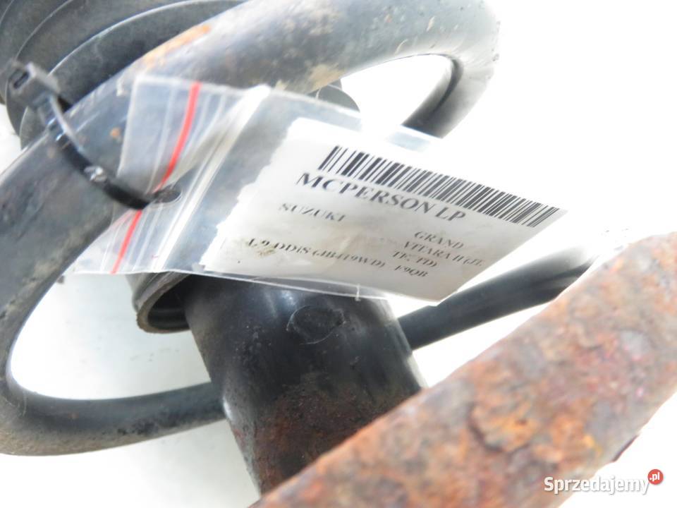 MCPERSON LEWY PRZEDNI SUZUKI GRAND VITARA II 19 Amortyzatory małopolskie