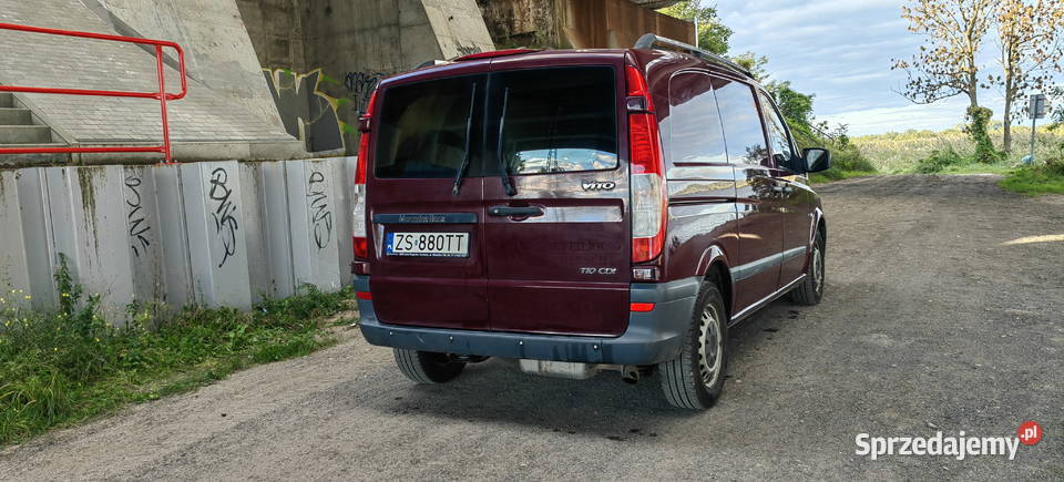 Mercedes Vito W639 FL 2011 klimatyzacja relingi dachowe Szczecin