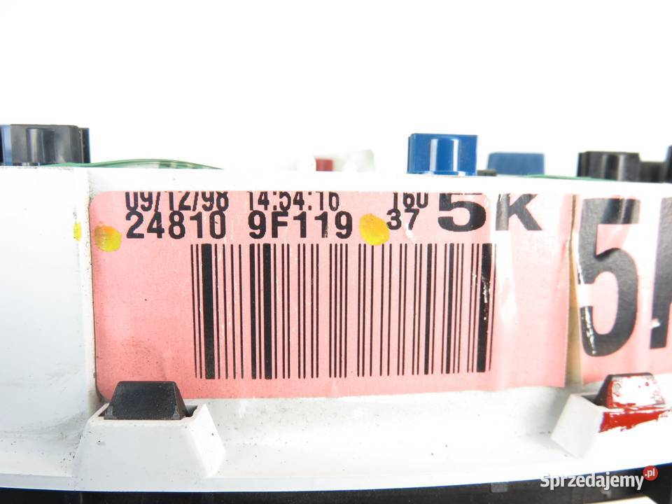 LICZNIK NISSAN PRIMERA P11 20 16V 248109F119 osobowe