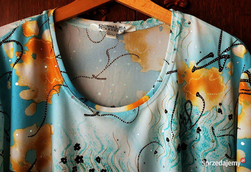 Bluzka damska kolorowa Donna Lisa na specjalne Polkowice