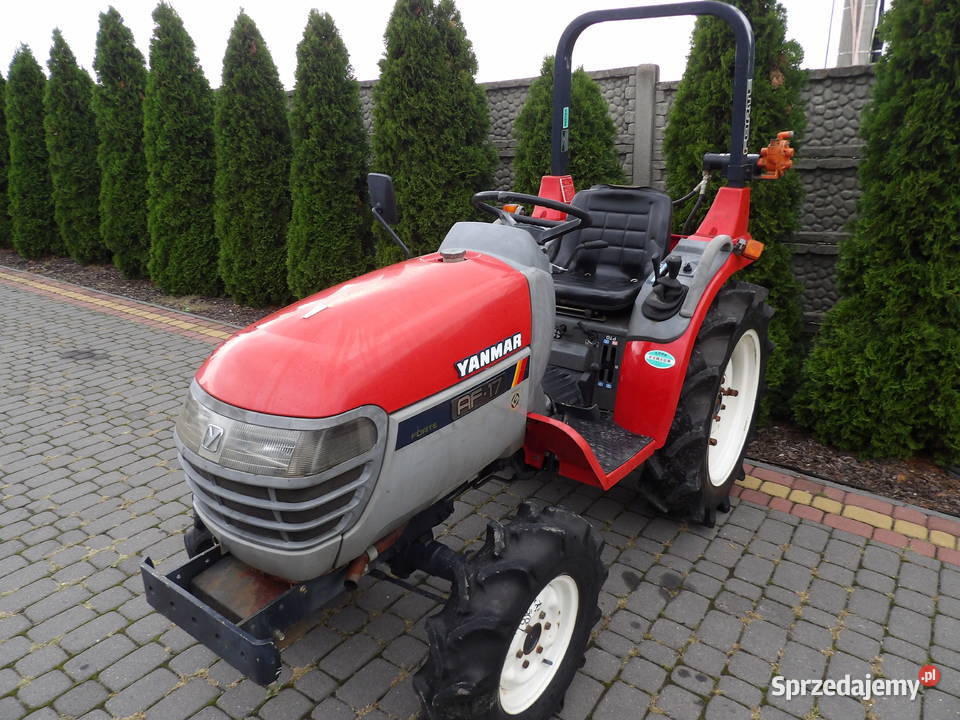 Yanmar AF 17 4x4 wspomaganie Rewers mini traktor Włoszakowice