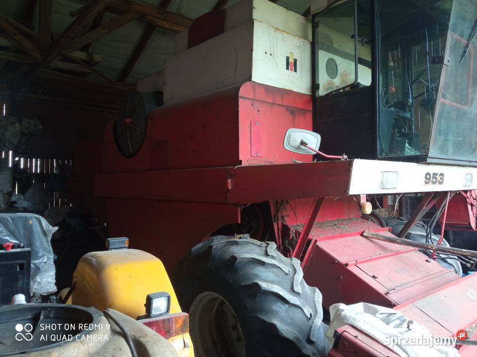 Case International Harvester 953 łódzkie Wola Cyrusowa