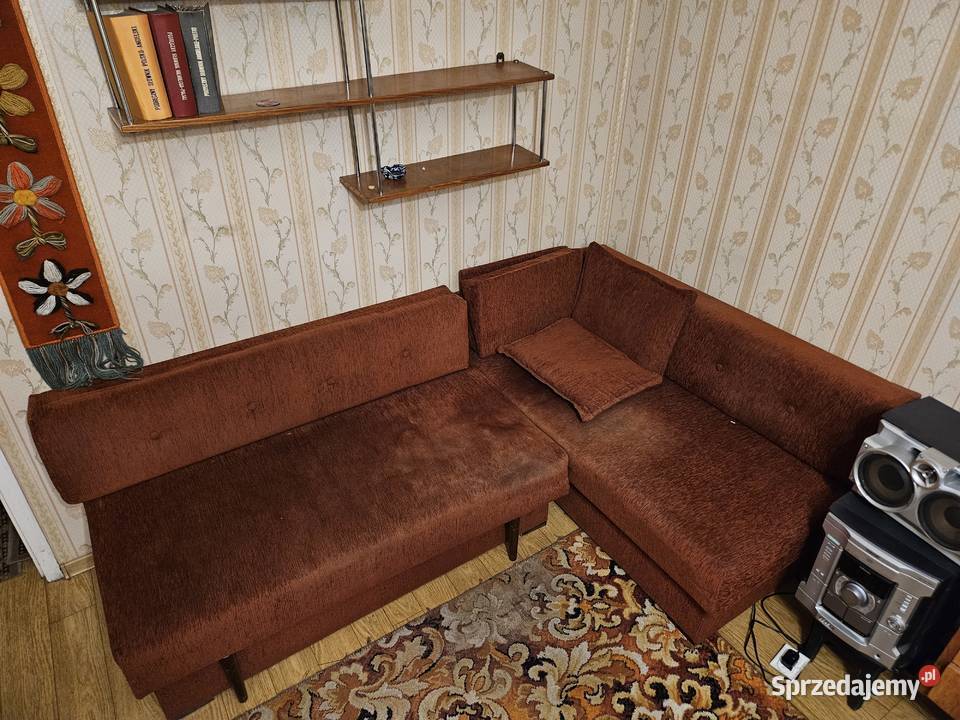 Bordowy narożnik 200x130 Łódź