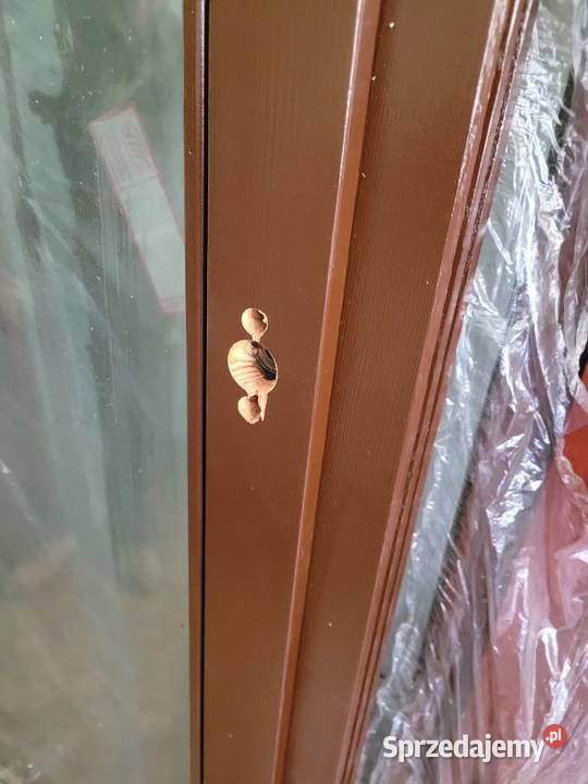 okno drzwi drewniane balkonowe 75x225 Turawa