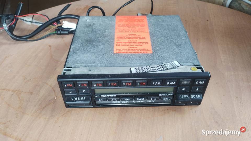 Becker Radio Grand Prix BE0780 Mercedes W124 Zakopane