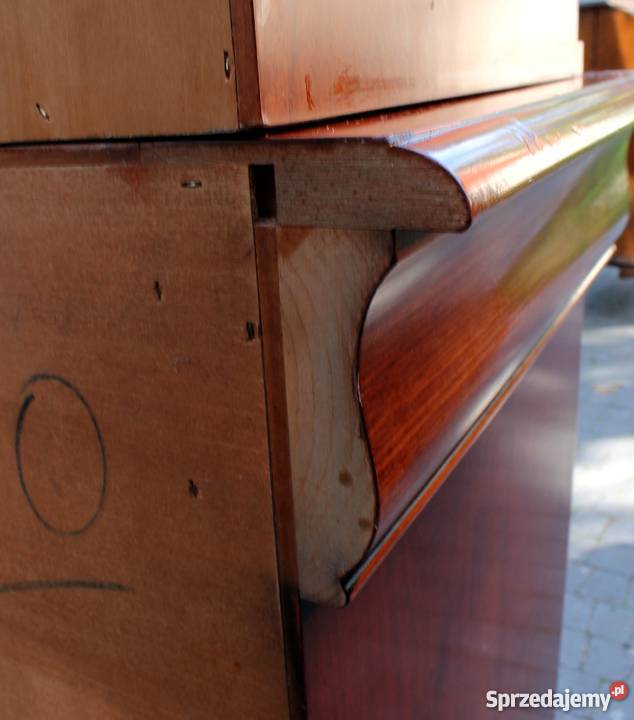 Kredens holenderski drewniany z witryną Końskowola