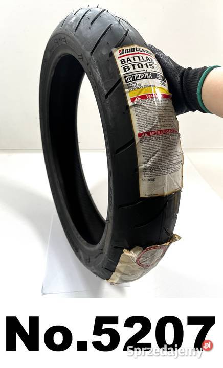 Opona BRIDGESTONE BATTLAX BT015F 12070ZR17 58W Łobżenica sprzedam