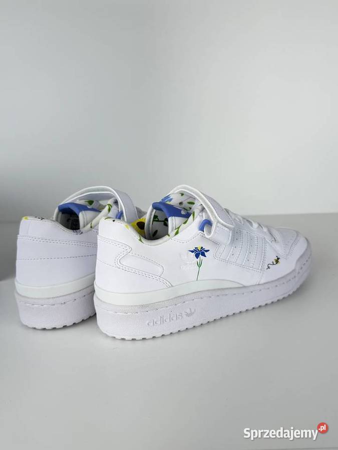 Adidas Forum Low J r38 23 HP6245 białe sneakersy lubelskie Krasnystaw