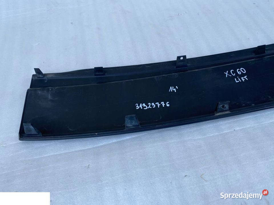 VOLVO XC60 DOKŁADKA ZDERZAKA TYLNEGO 31323776 lubelskie Kozubszczyzna