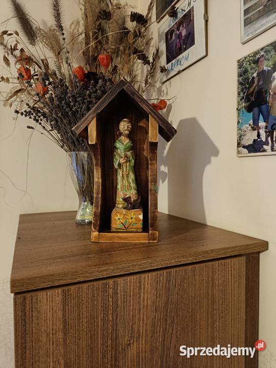 kapliczki figurki drewniane św Józef Franciszek Czarków