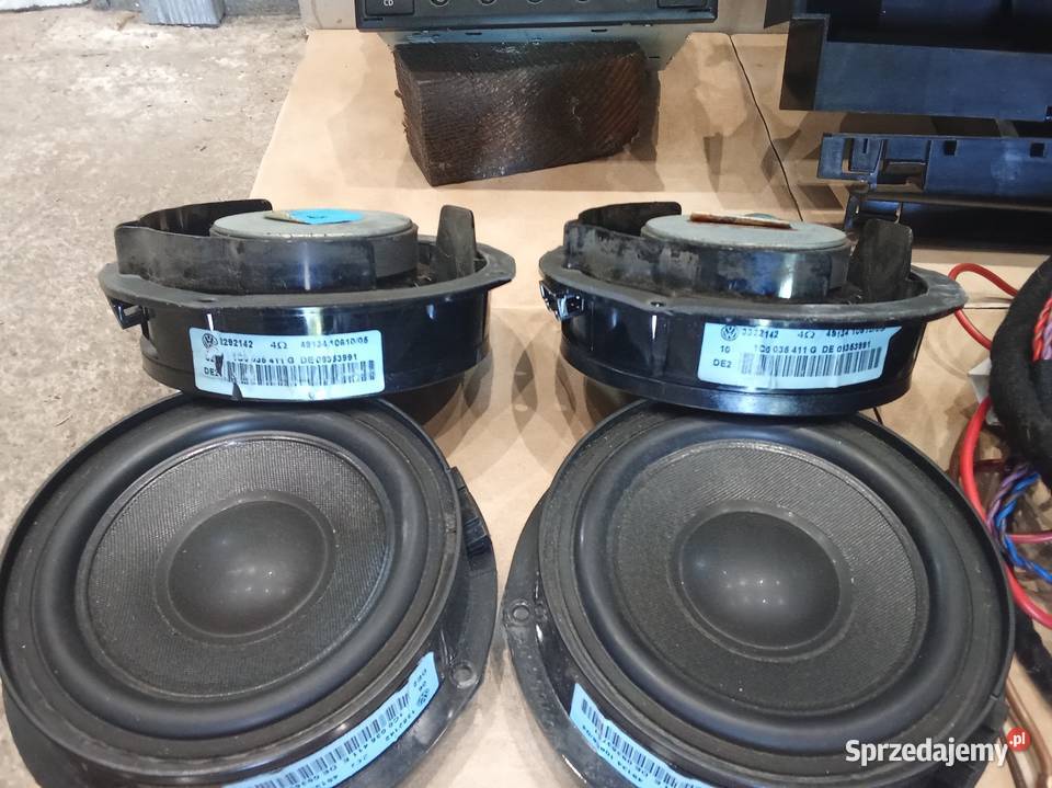 VW Passat B5 fl radio USA głośniki wzmacniacz Kamieniec Wrocławski