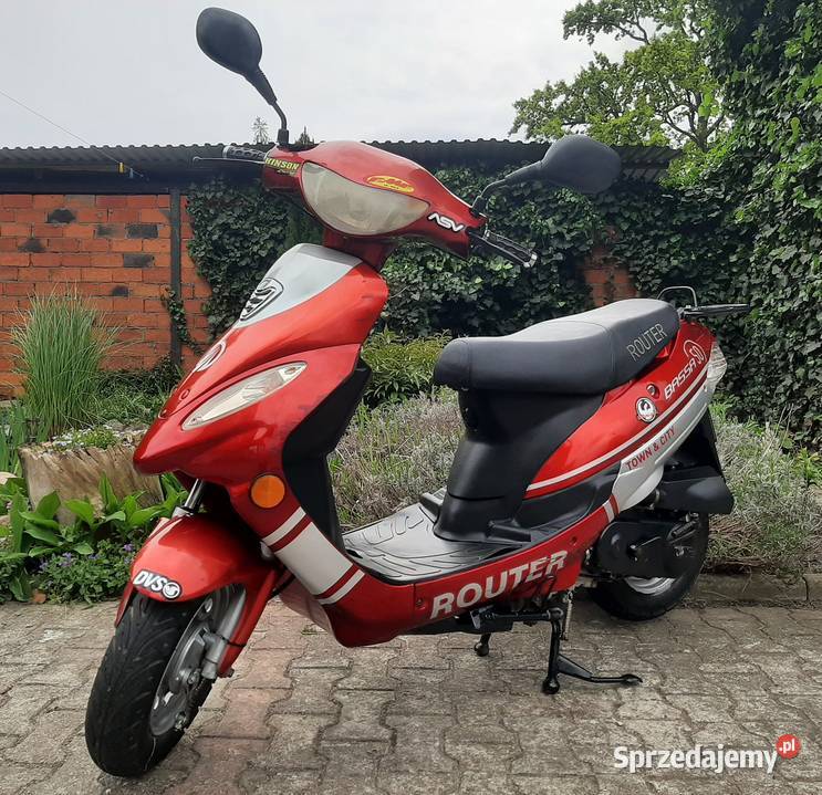 Ładny skuter Romet Router Bassa 50ccm 4t 2012r