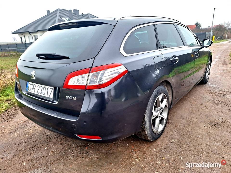 Peugeot 508 2016 lift 20 HDI 180 Panorama Ledy Rok produkcji 2016 508 kujawsko-pomorskie Grudziądz