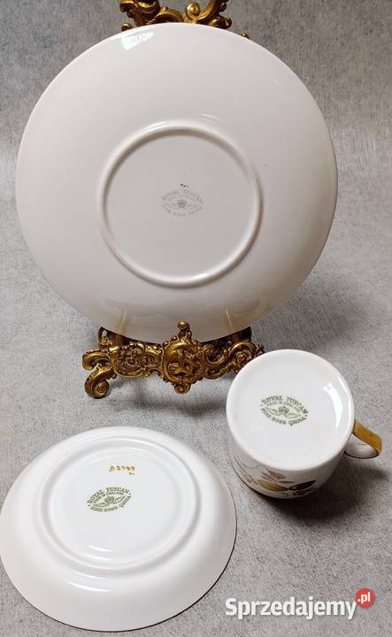 TUSCAN Filiżanka Zestaw śniadaniowy Anglia Porcelana i szkło pomorskie Gdańsk