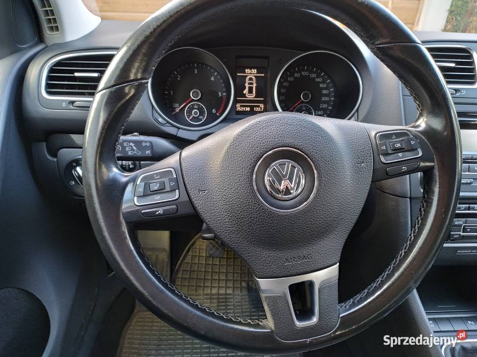 VW GOLF VI TDI 16 2010 r hak