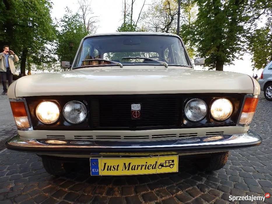Fiat 125p na śluby wesela itp Płock