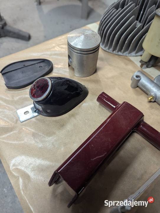 Części WFM WSK lampa cylinder głowica licznik