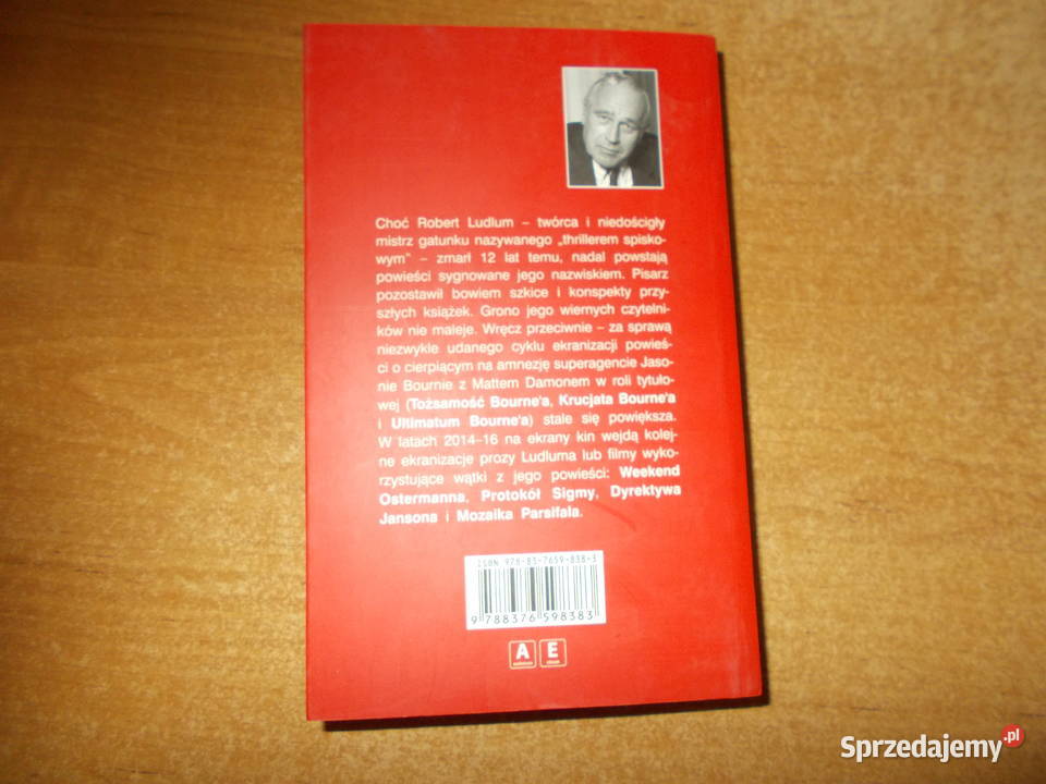 Robert Ludlum Świat Bournea Głubczyce sprzedam