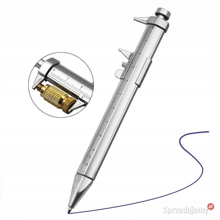 Długopis z Suwmiarką 0100 mm Precyzyjne Pomiary małopolskie Ludźmierz