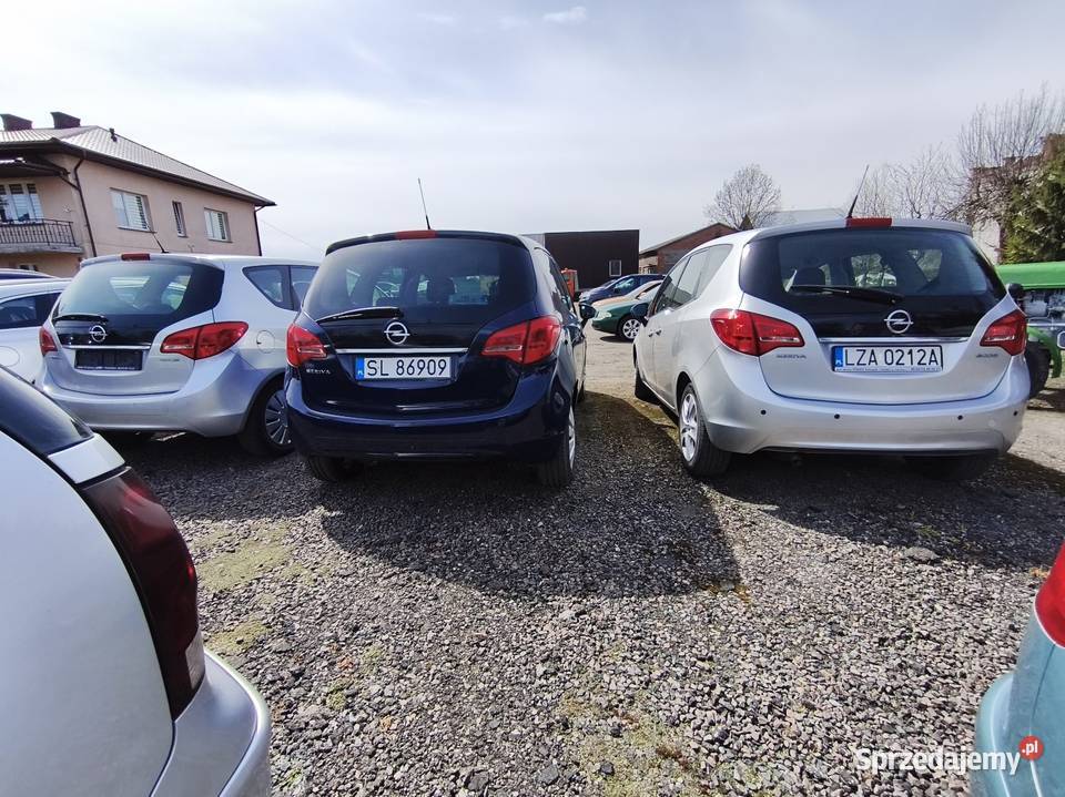 Opel Meriva B 14 Benz welurowa tapicerka