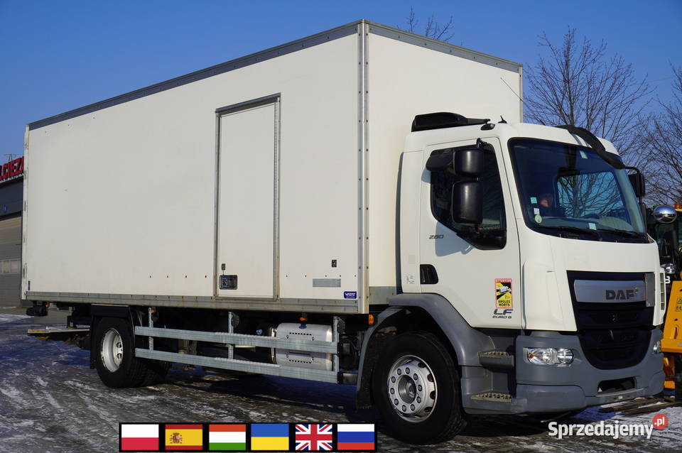 DAF LF 280 E6 99 Kontener 18 EPAL247143 6700cm3 Kontenery Samochody ciężarowe małopolskie