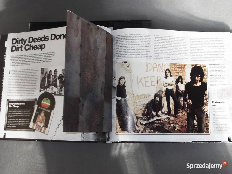 Album ilustrowany ACDC historia grupy Pisz