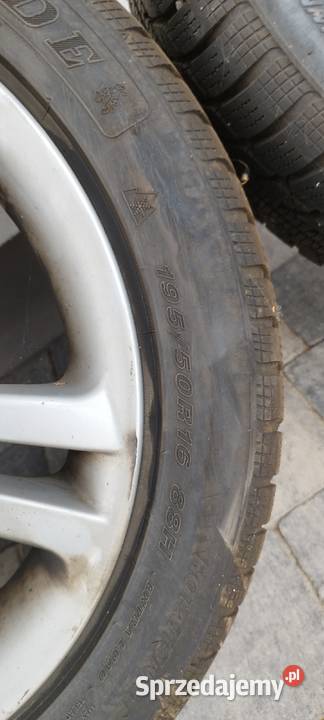 Alufelgi Mitsubishi Lancer VII 16 opony zimowe Chełm sprzedam