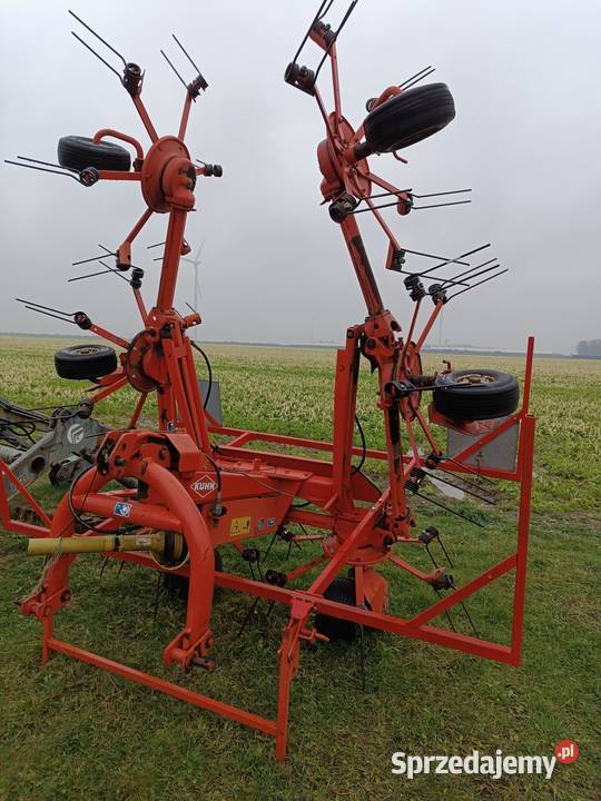przetrząsacz pająk KUHN GF 6401 pottinger claas Borzęciczki