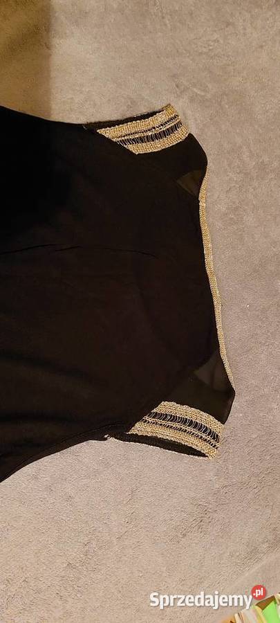 Bluzeczka czarno zlota Józefów Roztoczański