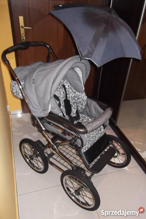 Wózek Roan Marita Prestige s 1252W1Chromowany Przekładane siedzisko  wielkopolskie Rawicz