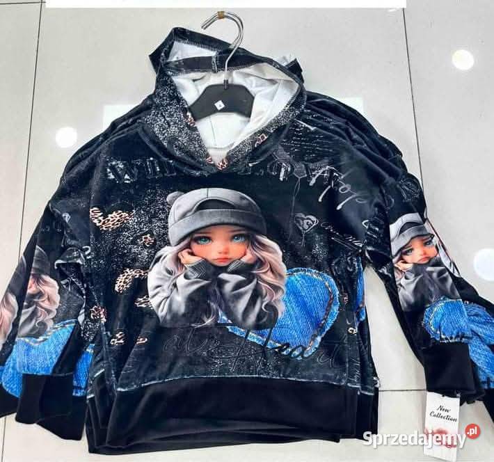 Bluza dziewczęca z kapturem Skała