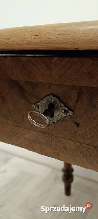 stół wiejski drewniany wintage sosnowy blat Radomsko sprzedam