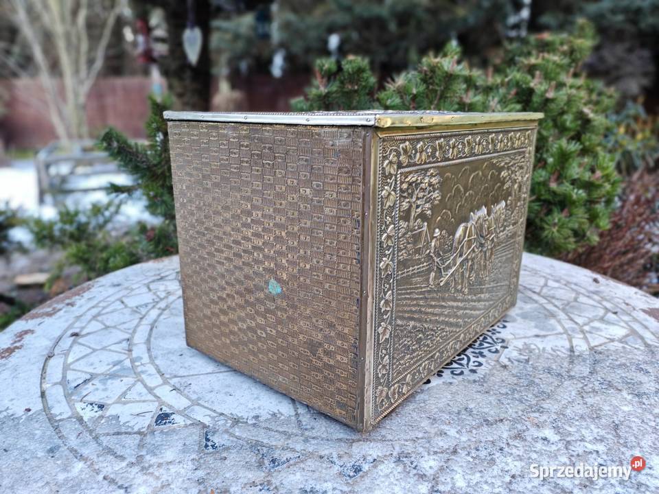 Vintage Kufer skrzynia Osiniec