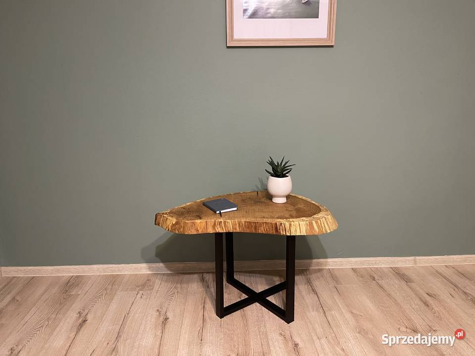 Stolik kawowy dębowy LOFT Krosno