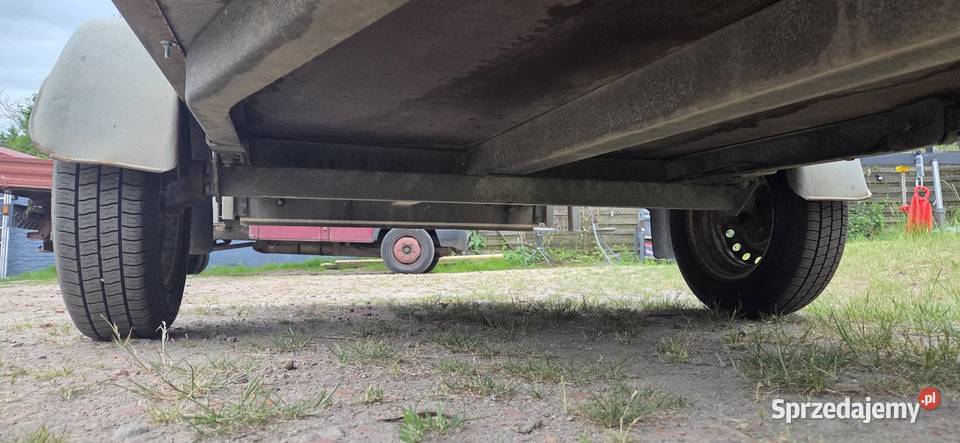 Przyczepa trebbiner niemiecka dmc 750 wół lubuskie Lubsko