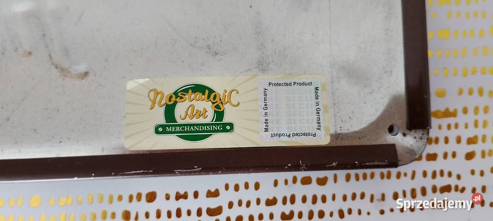 Oryginalny Metalowy Szyld Retro 30x40 FAIRY Wąbrzeźno sprzedam