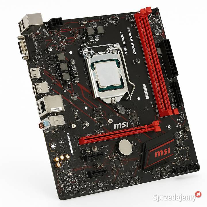 Płyta główna MSI H310M GAMING PLUS PROCESOR i3 Turek