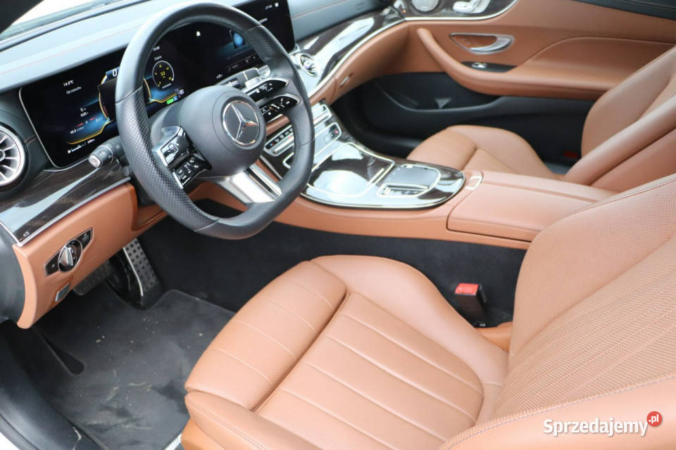 Mercedes E 450 AMGperformanceautomatskóra coupe podgrzewane fotele Opole