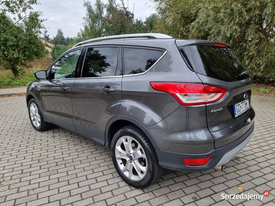 Ford Kuga 20 TDCi FWD Titanium super stan Samochody osobowe