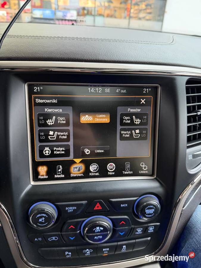 Jeep Grand Cherokee WK2 lift SUMMIT polski salon Warszawa sprzedam