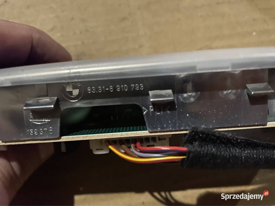 Lampka podsufitki oświetlania kabiny 6910793 bmw oświetlenie kabiny Szczecin