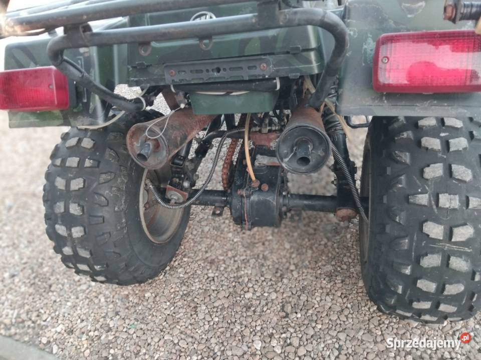 Quad 250 lifan traper barossa 2 cylindry Konina